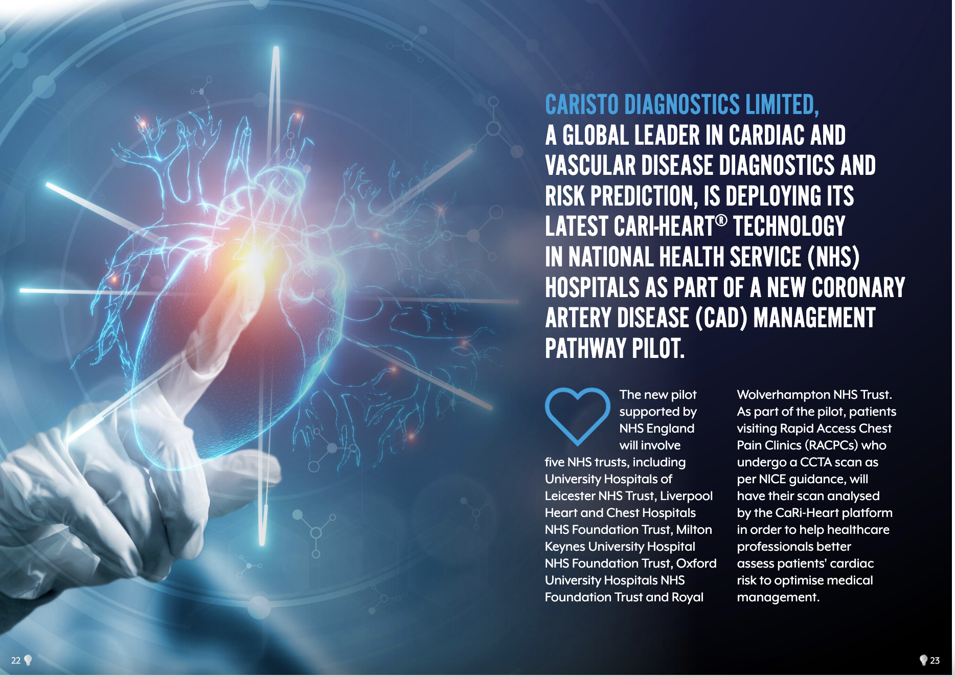Article on Caristo in Digital Innovation Magazine